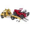 BRUDER 2535 Odtahovka Mercedes Benz s Jeepem4