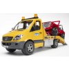 BRUDER 2535 Odtahovka Mercedes Benz s Jeepem1