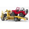 BRUDER 2535 Odtahovka Mercedes Benz s Jeepem5