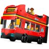 LEGO® City 60407 Červený dvoupodlažní vyhlídkový autobus