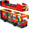 LEGO® City 60407 Červený dvoupodlažní vyhlídkový autobus