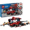LEGO® City 60443 Zastávka v boxech F1® a personál s vozem Ferrari