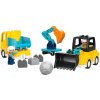 LEGO® DUPLO® 10475 Vozidla na stavbě 3 v 1