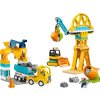 LEGO® DUPLO® 10476 Staveniště a vozidla 3 v 1