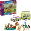 LEGO® Friends 42695 Přívěs s koněm a hříbětem