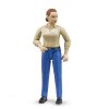Bworld BRUDER 60408 zena modre kalhoty0