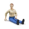 Bworld BRUDER 60408 zena modre kalhoty 2