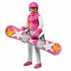 BRUDER 60420 Bworld Figurka Snowboardistka