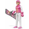 BRUDER 60420 Bworld Figurka Snowboardistka