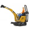 BRUDER 62002 Bworld - Mikrobagr JCB s figurkou