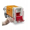 BRUDER 3762 Nakladni auto MAN TGS popelarske bilo oranzove 3