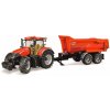 BRUDER 3199 Traktor CASE IH Optum 300 CVX s návěsem