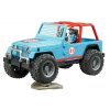 BRUDER 2541 Závodní Jeep Cross Country modrý se závodníkem3