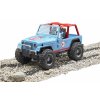 BRUDER 2541 Závodní Jeep Cross Country modrý se závodníkem5