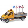 Bruder 2537 Komunální MB Sprinter s řidičem a příslušenstvím7