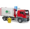 BRUDER 3761 Popelářské auto MAN TGS