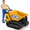 BRUDER 62004 Pásový přepravník JCB s figurkou