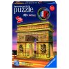 Ravensburger 3D puzzle Noční edice Vítězný oblouk 216 dílků1