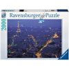 puzzle Pohled na noční Paříž 2000d, Ravensburger