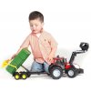 BRUDER 2210 Přívěs s automatickou zadní stěnou zelený