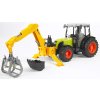 BRUDER 2338 Závěsný bagr za traktor