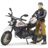 Bruder 63051 Ducati Scrambler Desert Sled s řidičem