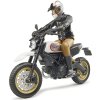 Bruder 63051 Ducati Scrambler Desert Sled s řidičem