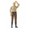 BRUDER 60401 Bworld Figurka - žena světlé vlasy (HB)