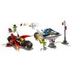 LEGO Ninjago 70667 Kaiova motorka s čepelemi a Zaneův sněžný vůz