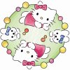 Kreslici sada Mini Mandala Hello Kitty Ravensburger 3