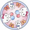 Kreslici sada Mini Mandala Hello Kitty Ravensburger 4