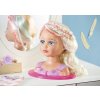 Starší sestřička Baby Born Česací hlava s barevnými křídami