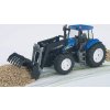 BRUDER 3021 Traktor NEW HOLLAND + čelní nakladač