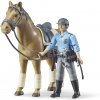 BRUDER 62507 Policista s koněm