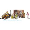 Bruder 63102 BWORLD Horská chata s figurkou a skútrem
