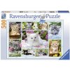 puzzle Koťata v košíku 500d, Ravensburger