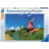 puzzle Větrný mlýn 500d, Ravensburger