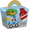 LEGO DUPLO 10957 Hasičský vrtulník a policejní auto