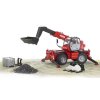 BRUDER 2129 Manitou teleskopický nakladač