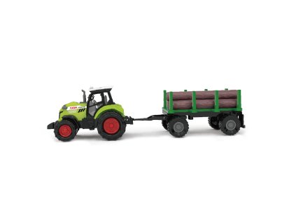 FARM TOYS traktor s vlekom na zotrvačník 30cm