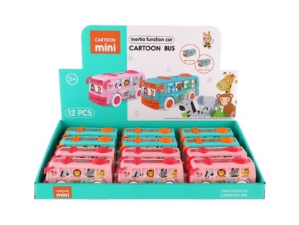 CARTOON MINI Autobus pre najmenších 1ks (Variant 1)
