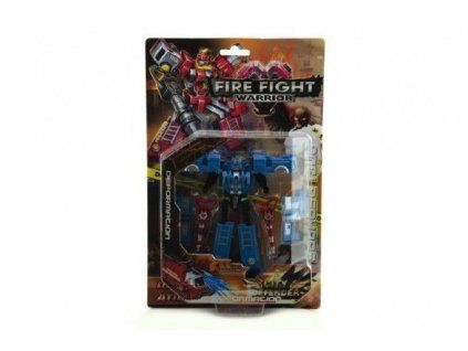 FIRE FIGHT Transformer hasické auto/robot