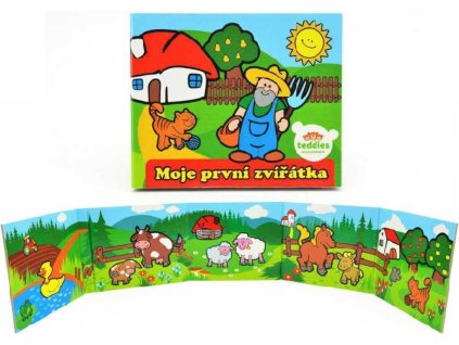 teddies moje prvni zvieratka leporelo