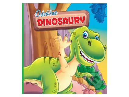 kniha odvazne dinosaury