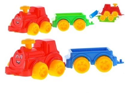 technok toys vlacik s vagonom 41cm