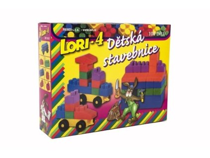 lori toys lori 4 polytechnicka stavebnica 100ks