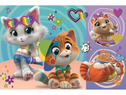 puzzle maxi stastne macky