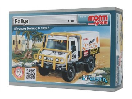 VISTA Monti System Rallye Mercedes Unimog U1300L 1:48