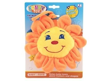 TEDDIES Natahovacie plyšové slniečko 20cm