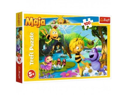 TREFL Včielka Maja Puzzle 100 dielov